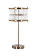 Lampe de table en laiton doré | Richmond Loiza | Meubleluxe.fr