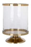 Lanterne en verre dorée | Richmond Jaysin | Meubleluxe.fr