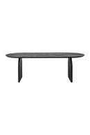 Table de salle à manger en manguier noir 200 cm | Richmond Hudson | Meubleluxe.fr