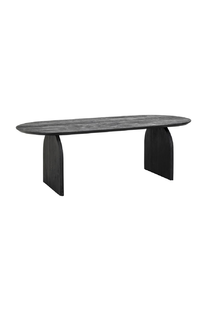 Table de salle à manger en manguier noir 200 cm | Richmond Hudson | Meubleluxe.fr