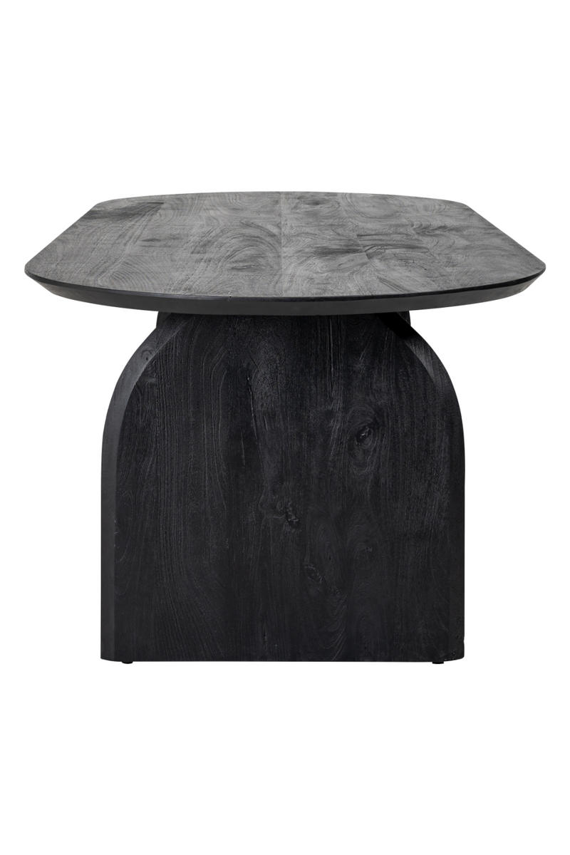 Table de salle à manger en manguier noir 235 cm | Richmond Hudson | Meubleluxe.fr