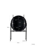 Armoire à vin en manguier noir | Richmond Feda | Meubleluxe.fr