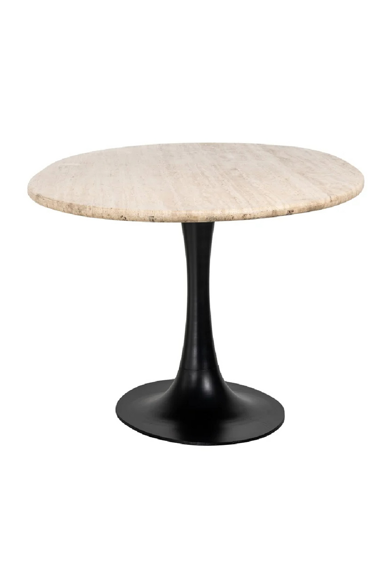 Table de salle à manger en travertin 230 cm | Richmond Hampton | Meubleluxe.fr