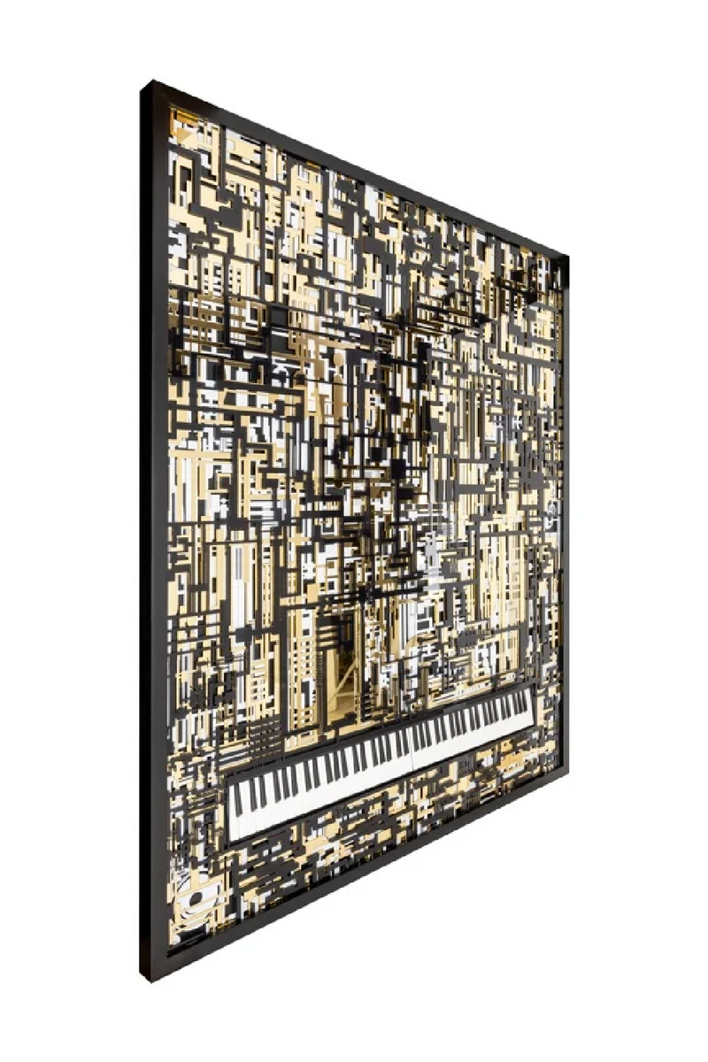 Tableau décoratif avec piano intégré | Richmond Wibi | Meubleluxe.fr