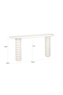 Console en fibre recyclée | Richmond Bloomstone | Meubleluxe.fr