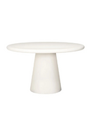 Table de salle à manger ronde en fibre recyclée | Richmond Bloomstone | Meubleluxe.fr