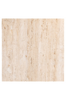 Table basse carrée en travertin (lot de 2) | Richmond Cantera | Meubleluxe.fr