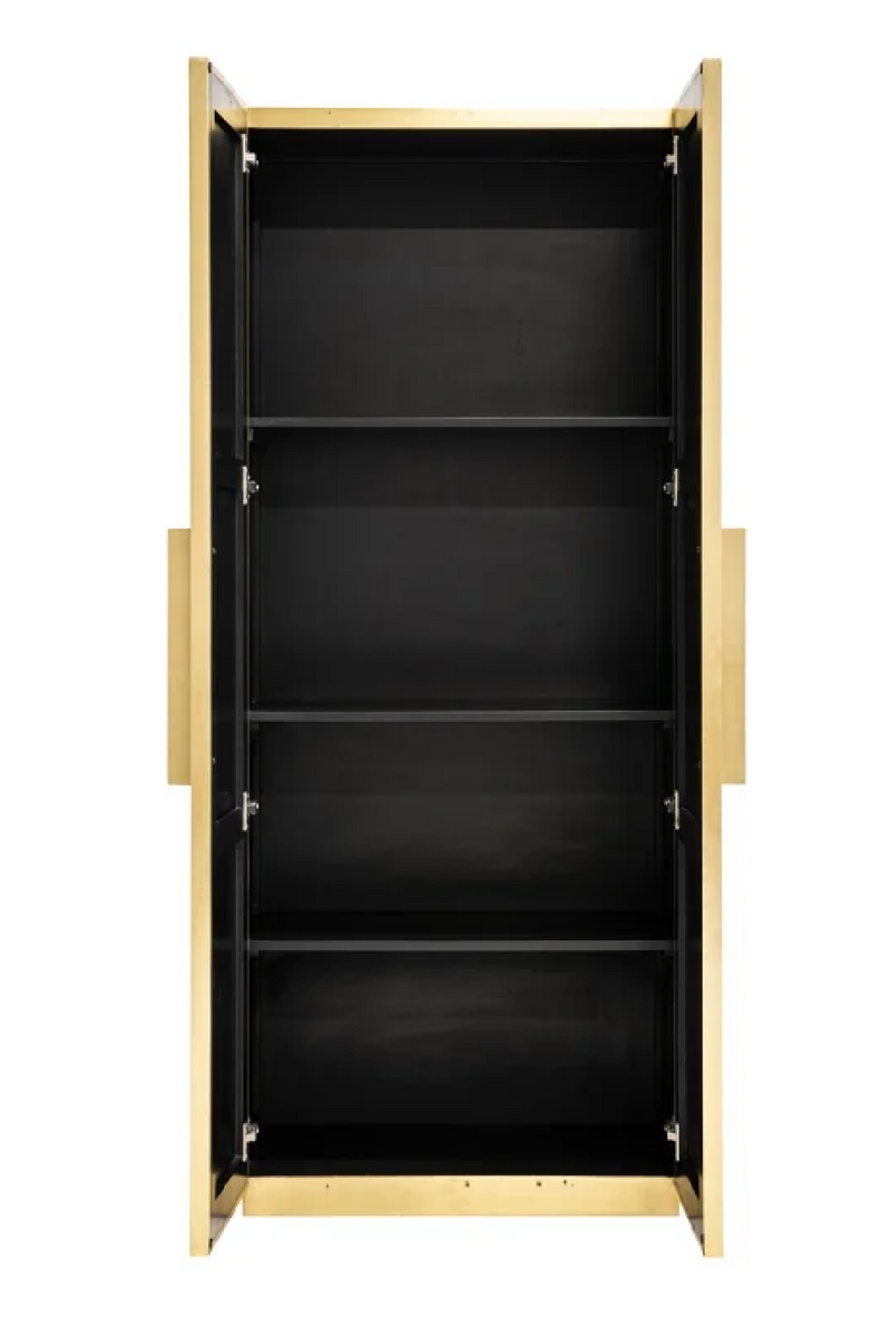 Armoire en laiton vieilli | Richmond Ironville | Meubleluxe.fr