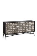 Buffet moderne argent | Richmond Tetro | Meubleluxe.fr