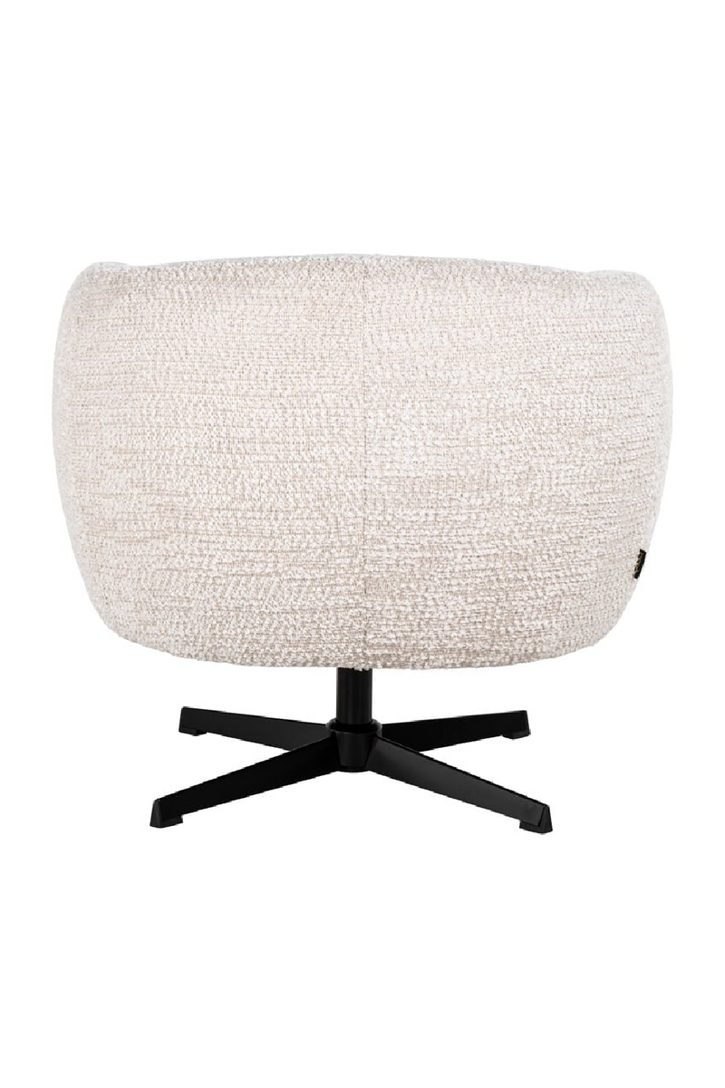 Fauteuil pivotant en tissu | Richmond Estelle | Meubleluxe.fr