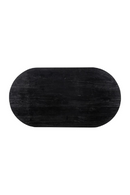 Table de bar ovale en bois de manguier | Richmond Revelin | Meubleluxe.fr