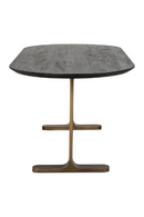 Table de salle à manger moderne en bois de manguier | Richmond Revelin | Meubleluxe.fr