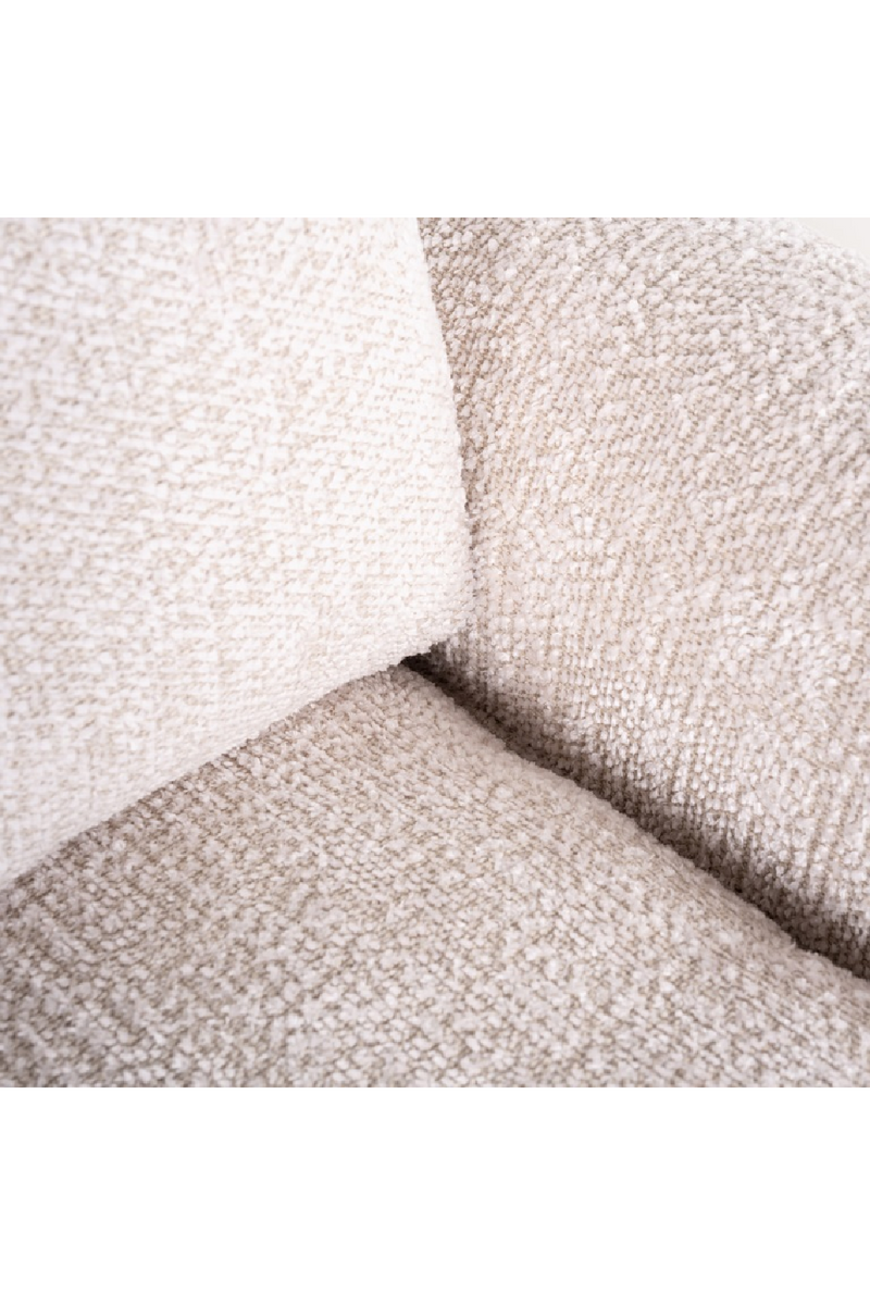 Canapé moderne en chenille beige | Richmond Sandro | Meubleluxe.fr