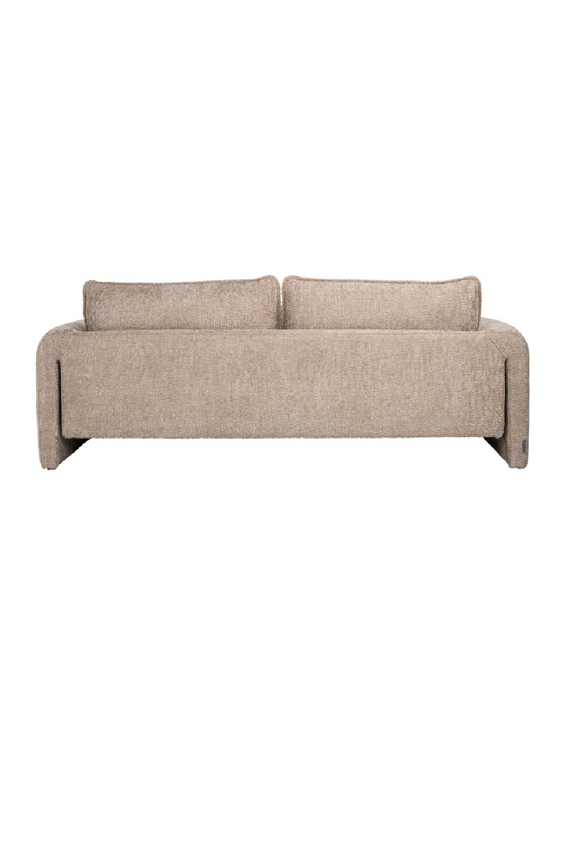 Canapé moderne en chenille beige | Richmond Sandro | Meubleluxe.fr