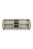 Buffet à 4 portes en chêne blanc | Richmond Whitebone | Meubleluxe.fr