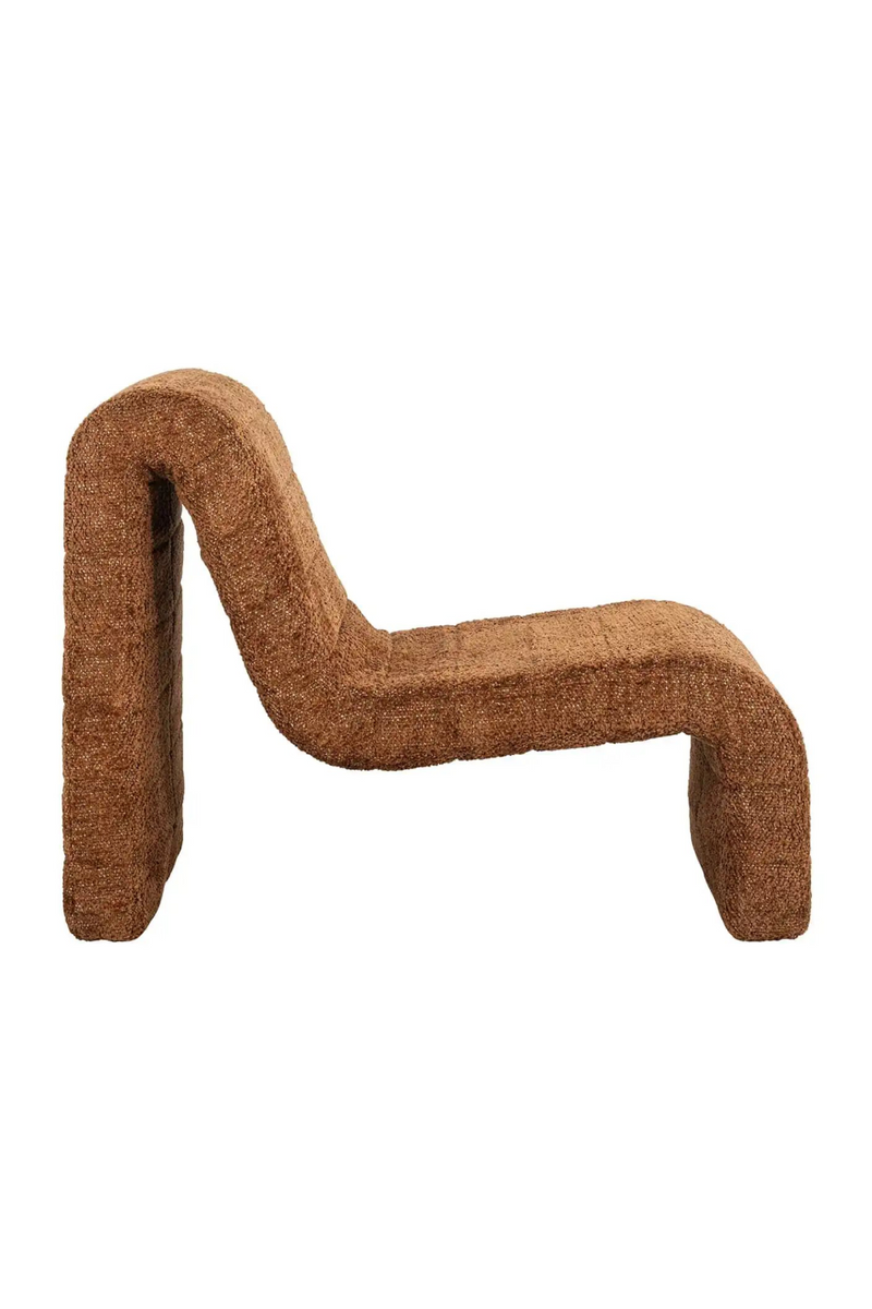 Modern Curved Easy Chair | OROA Kelly | Meubleluxe.fr