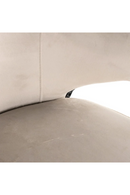 Chaise de salle à manger en velours grège | Richmond Xandra | Meubleluxe.fr