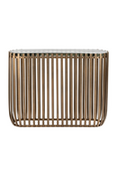 Console moderne en verre | Richmond Volante | Meubleluxe.fr