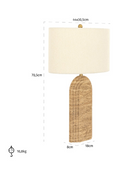 Lampe de table en marbre | Richmond Nila | Meubleluxe.fr