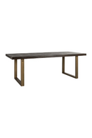 Table de salle à manger à motif de diamants | Richmond Luxor | Meubleluxe.fr