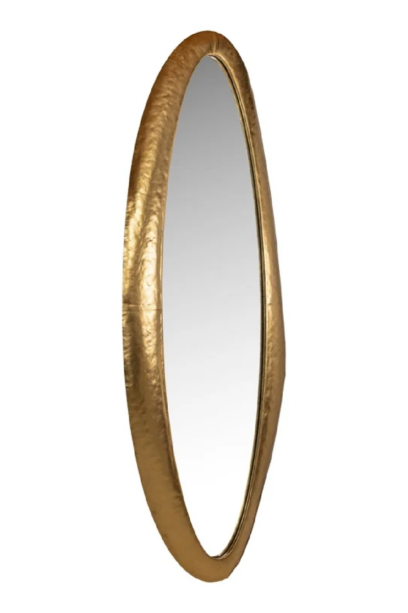 Miroir oval doré | Richmond Belia | Meubleluxe.fr