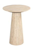 Table d'appoint ronde en travertin | Richmond Cavo