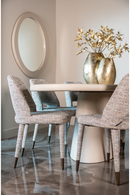 Miroir asymétrique beige | Richmond Clayton