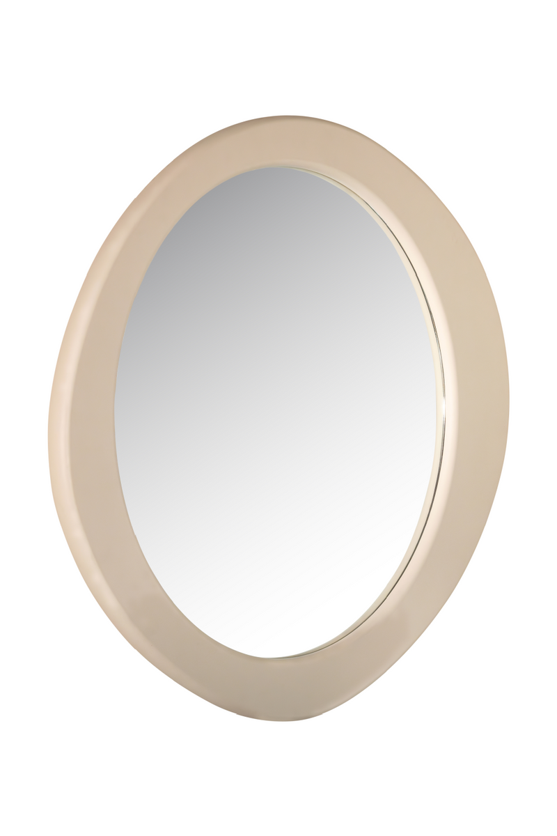 Miroir asymétrique beige | Richmond Clayton