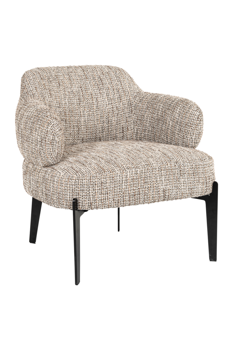 Fauteuil en tissu gris | Richmond Venus | Meubleluxe.fr