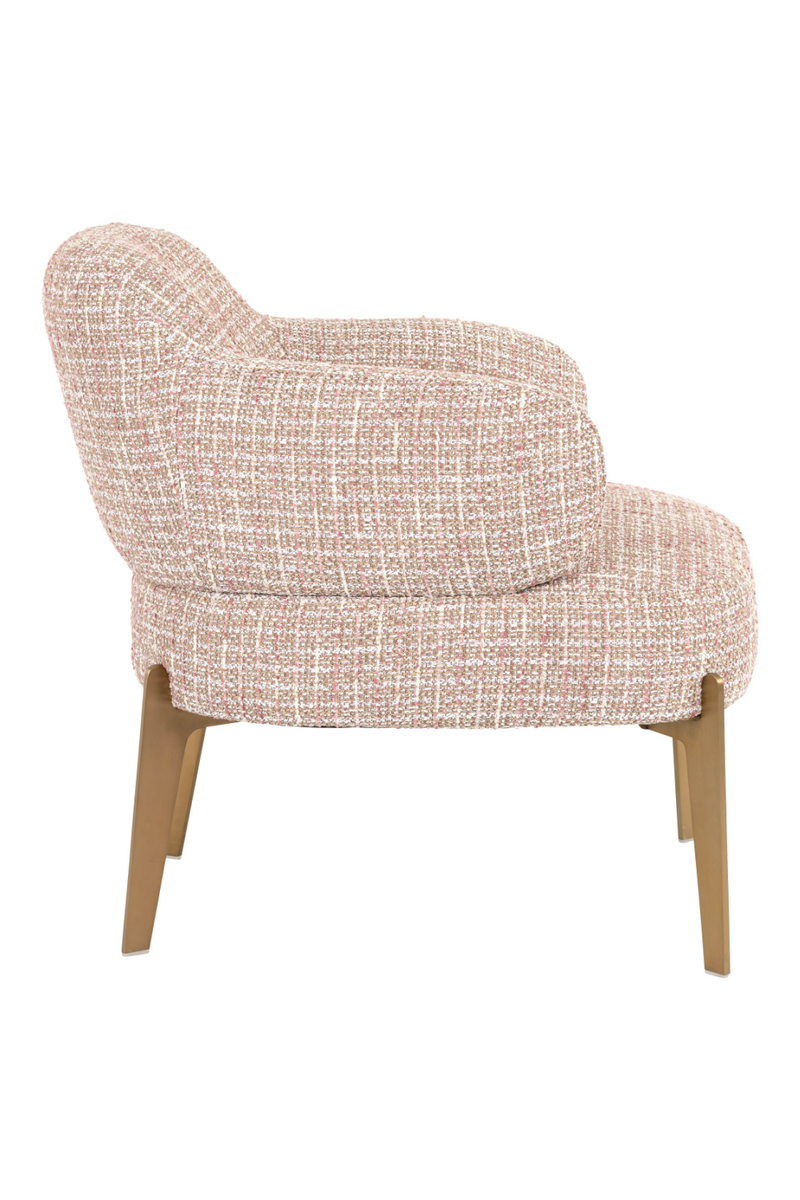 Fauteuil en tissu rose | Richmond Venus | Meubleluxe.fr