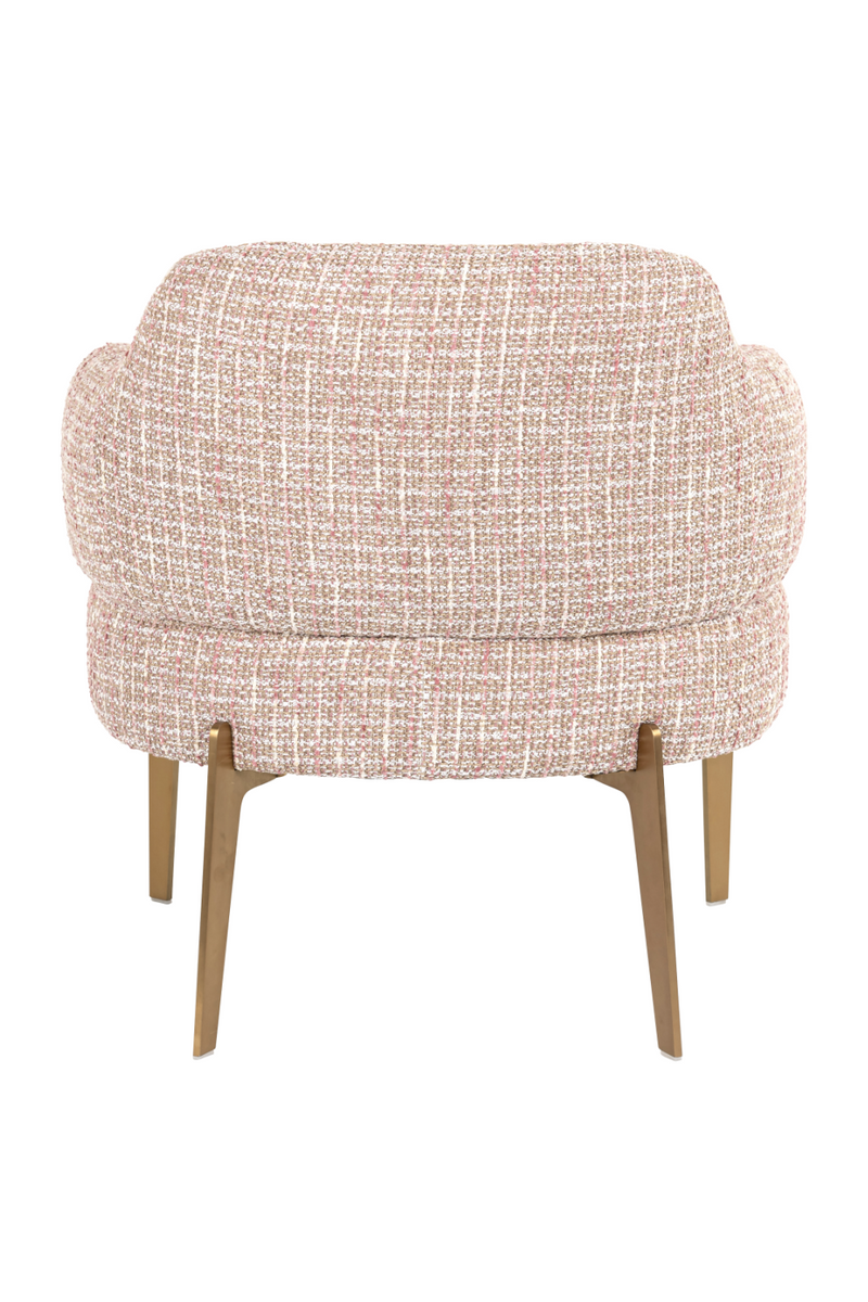 Fauteuil en tissu rose | Richmond Venus | Meubleluxe.fr