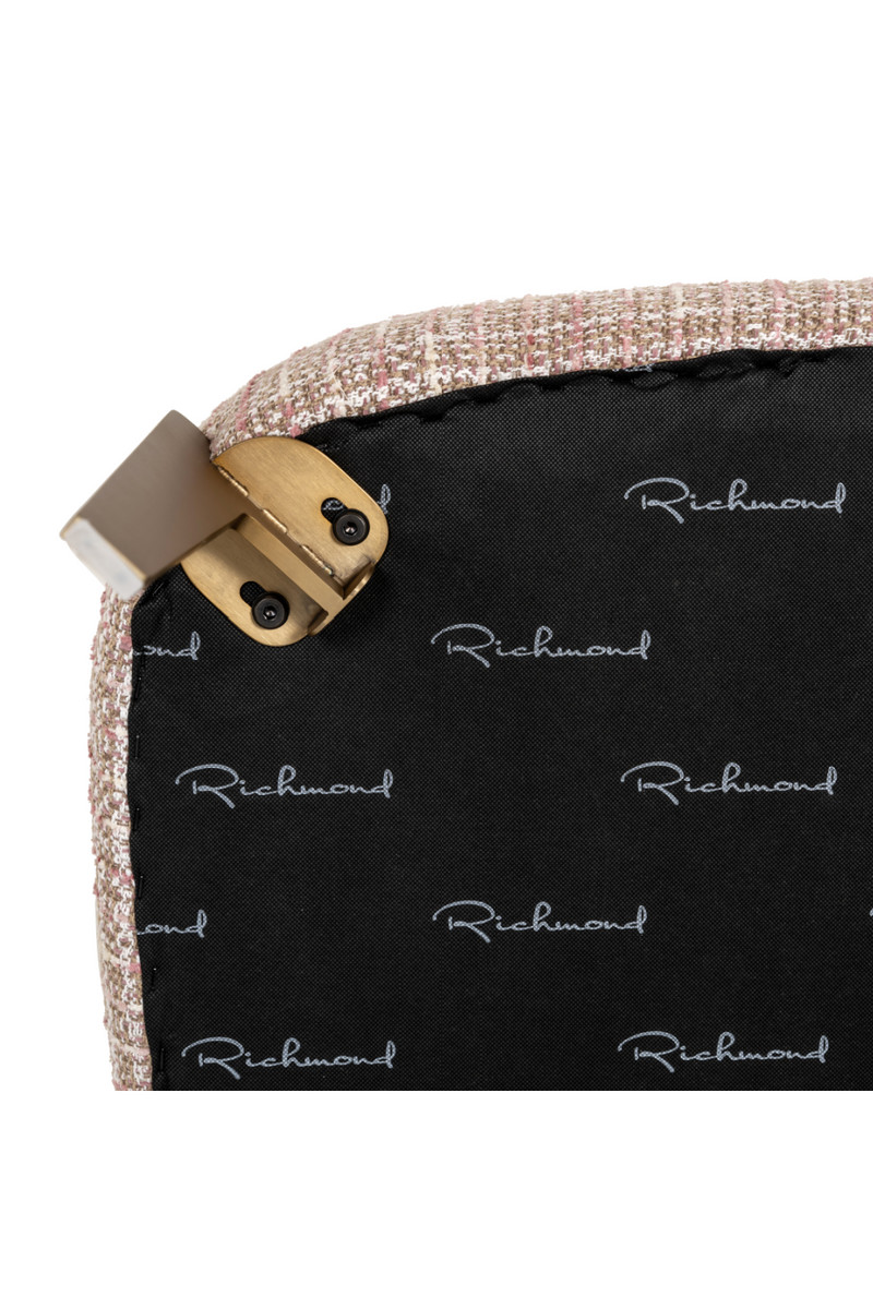 Fauteuil en tissu rose | Richmond Venus | Meubleluxe.fr