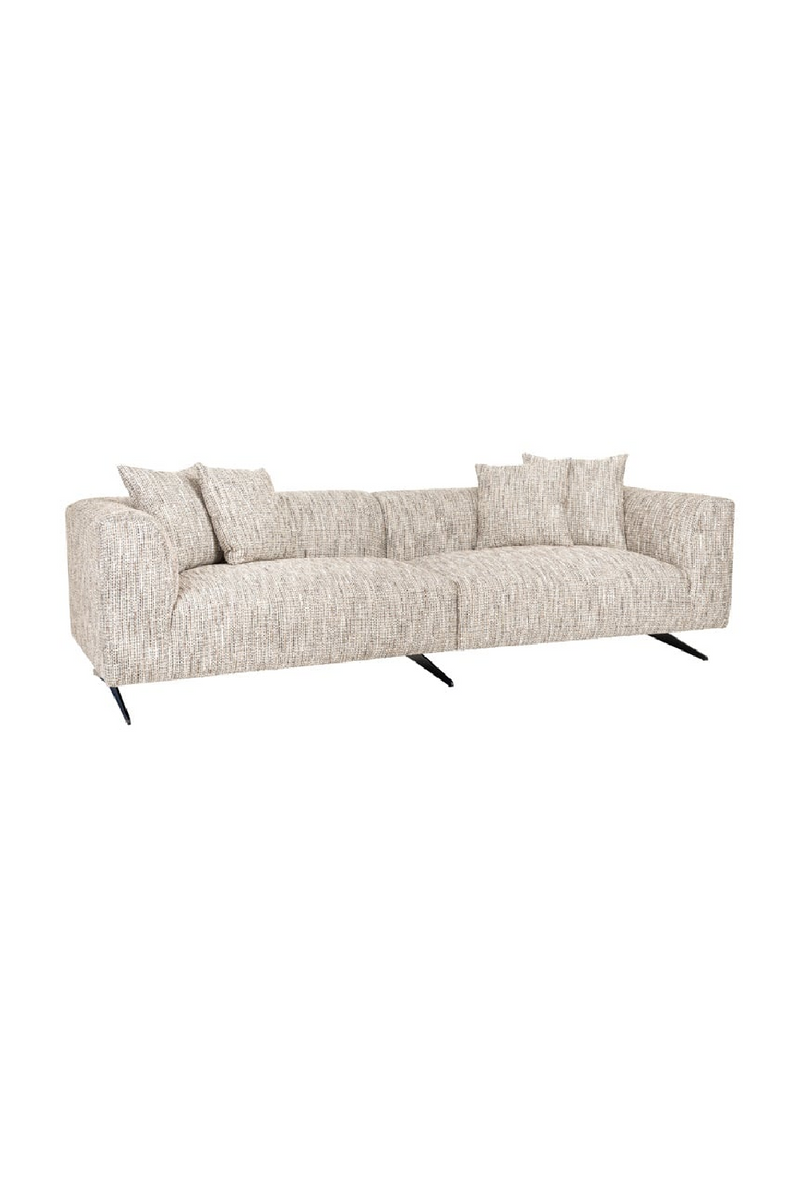 Canapé 3 places en tissu beige | Richmond Hoxton | Meubleluxe.fr