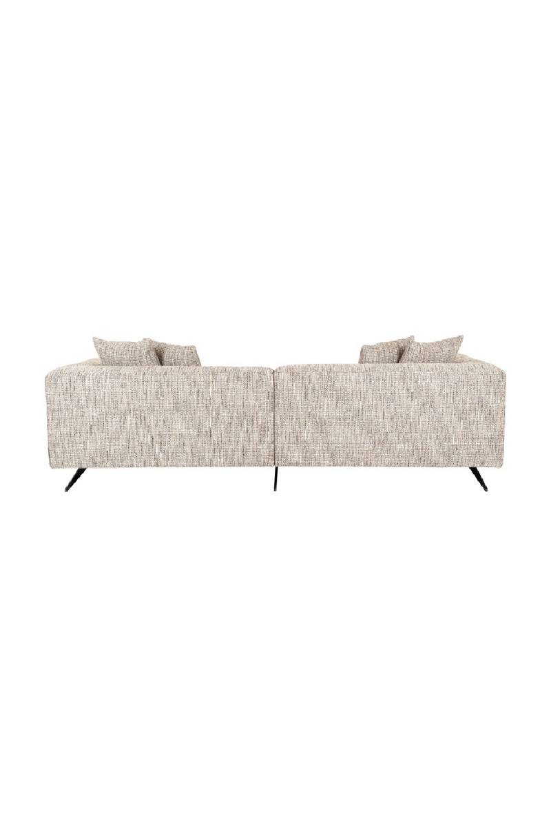 Canapé 3 places en tissu beige | Richmond Hoxton | Meubleluxe.fr