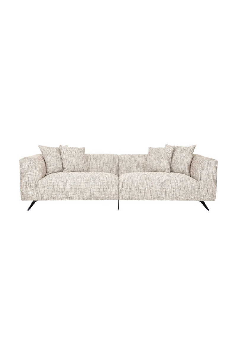 Canapé 3 places en tissu beige | Richmond Hoxton | Meubleluxe.fr