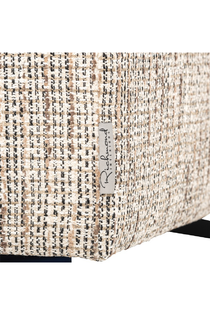 Canapé 3 places en tissu beige | Richmond Hoxton | Meubleluxe.fr