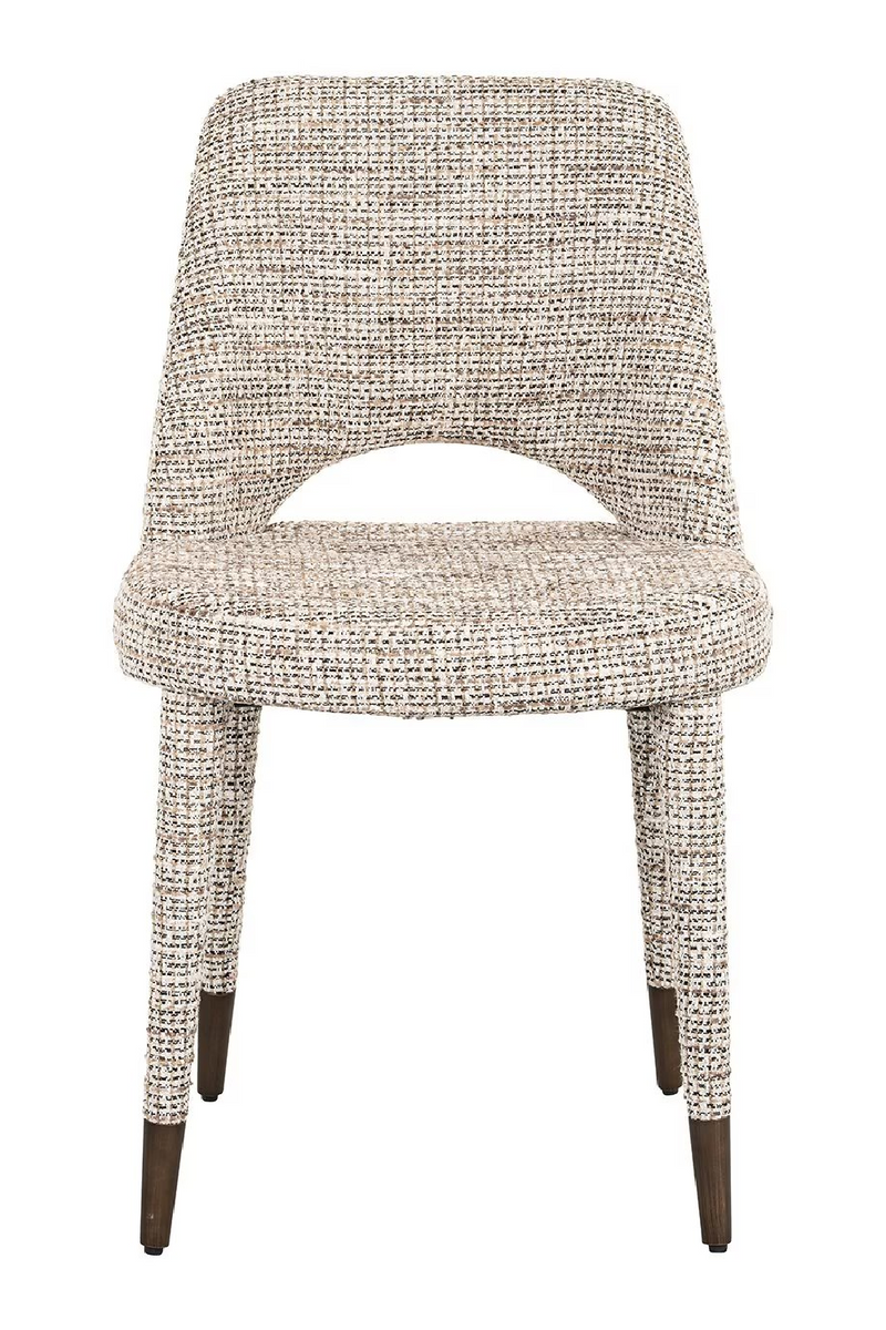 Chaise de salle à manger en tissu beige | Richmond Cecilia | Meubleluxe.fr