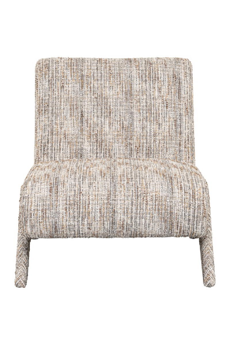 Fauteuil moderne en tissu grège | Richmond Lexi | Meubleluxe.fr