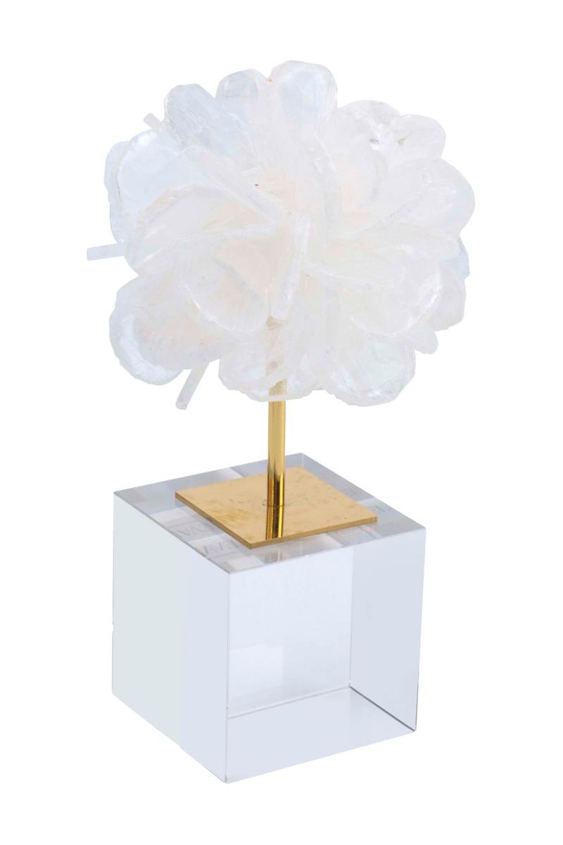 Support décoratif floral blanc | Richmond Eline S | Meubleluxe.fr