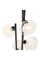 Lampadaire moderne en laiton noir | Richmond Luva | Meubleluxe.fr