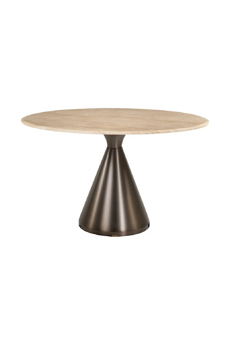 Table à manger en acier conique | Richmond Montgommery | OROA.fr