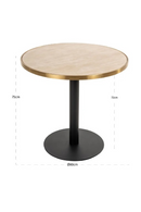 Table bistrot beige | Richmond Brazza | OROA.fr