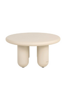 Table basse ronde beige | Richmond Interiors Calma | OROA.fr