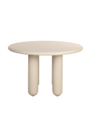 Table à manger ronde beige | Richmond Interiors Calma | OROA.fr