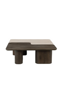 Ensemble de tables basses bicolores (2) | Richmond Interiors Nando | OROA.fr