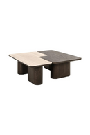 Ensemble de tables basses bicolores (2) | Richmond Interiors Nando | OROA.fr