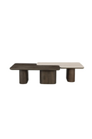 Ensemble de tables basses bicolores (2) | Richmond Interiors Nando | OROA.fr