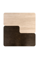 Ensemble de tables basses bicolores (2) | Richmond Interiors Nando | OROA.fr