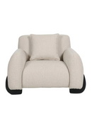 Fauteuil Lounge Moderne Crème | Richmond Godiva | OROA.fr