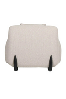 Fauteuil Lounge Moderne Crème | Richmond Godiva | OROA.fr